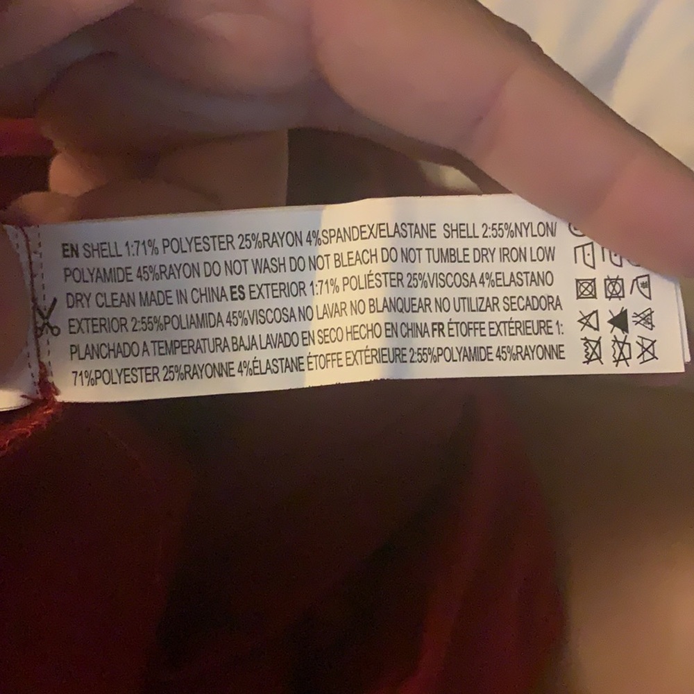 ❌SOLD❌ 🆑 3/$20 | 🎉🎉 F21 Red Dress - Picture 6 of 6